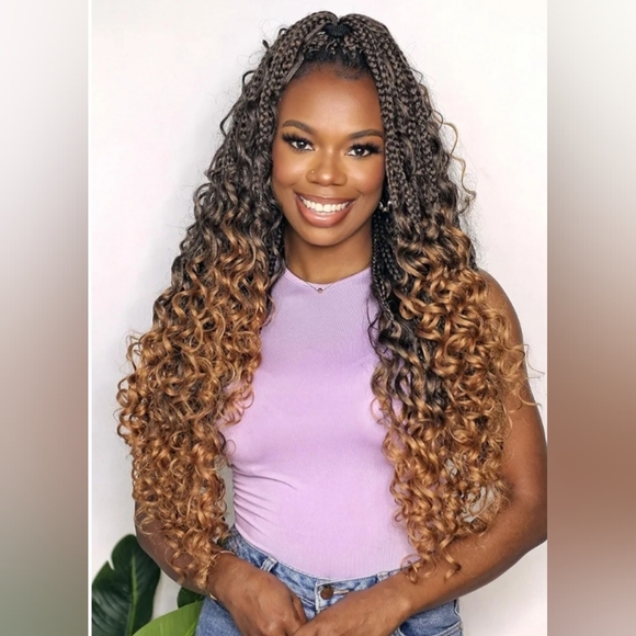 Liyate 18" Crochet Braids 7pk - Picture 2 of 6